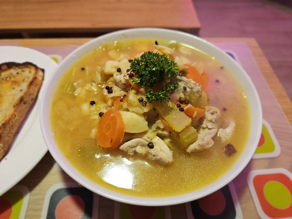 RightsLGBTI's tweet image. Home made chicken soup for a cold wet winter&apos;s night.