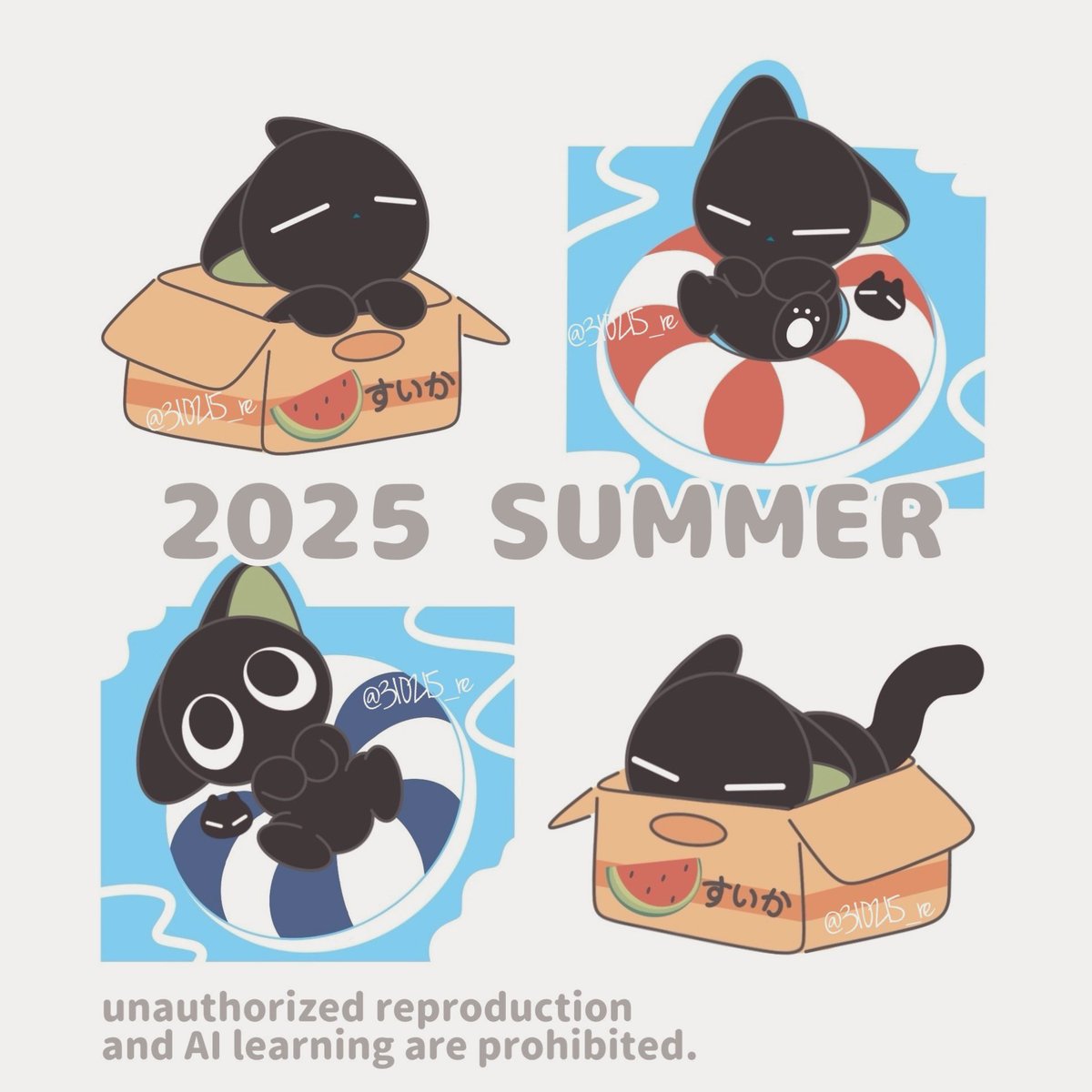 310215_re's tweet image. 毎日暑いですね🍉