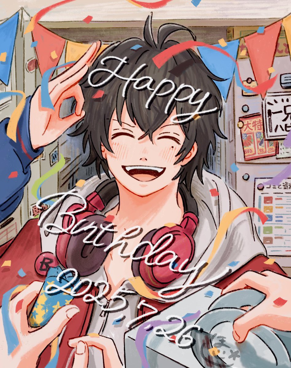_hoshi14's tweet image. おめでとうございます！🥳🎉
#山田一郎誕生祭2025