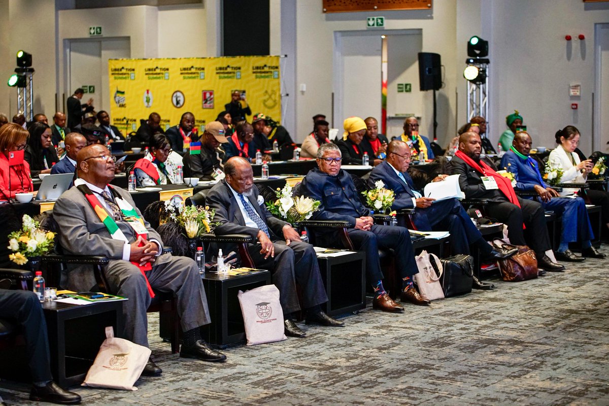 ANCLimpopo's tweet image. The Liberation Movements Summit 2nd day has commenced at the Radisson Blu Hotel & Conferences, OR Tambo in Kempton Park, Ekurhuleni.
Day Two of the Summit commences with an open session programme that has messages of support from sister parties of China; Cuba; Algeria; Western…