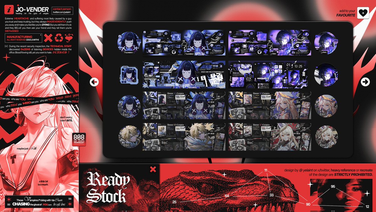 yelaint's tweet image. rt/repost are appreciated! 🖤🩶🤍

henglo jojong bawa mini ridistok nod-krai pv yeah. bisa ditake jam 18:00 mlewat dm. ⚠️💥 price on alt 💋

[ #zonauang #zonajajan #zonaba ]