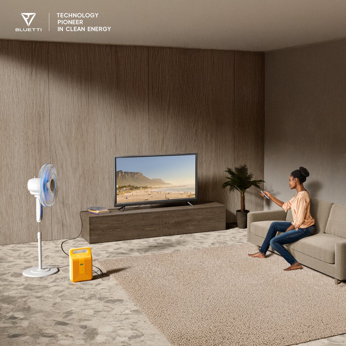 Power that fits your everyday life. From cooling to entertainment, Bluetti’s got you covered. Quiet, clean, and cost-effective — anytime, anywhere. 💛⚡ #BLUETTI #SolarPower #PSeries #HomeEnergy #AffordablePower