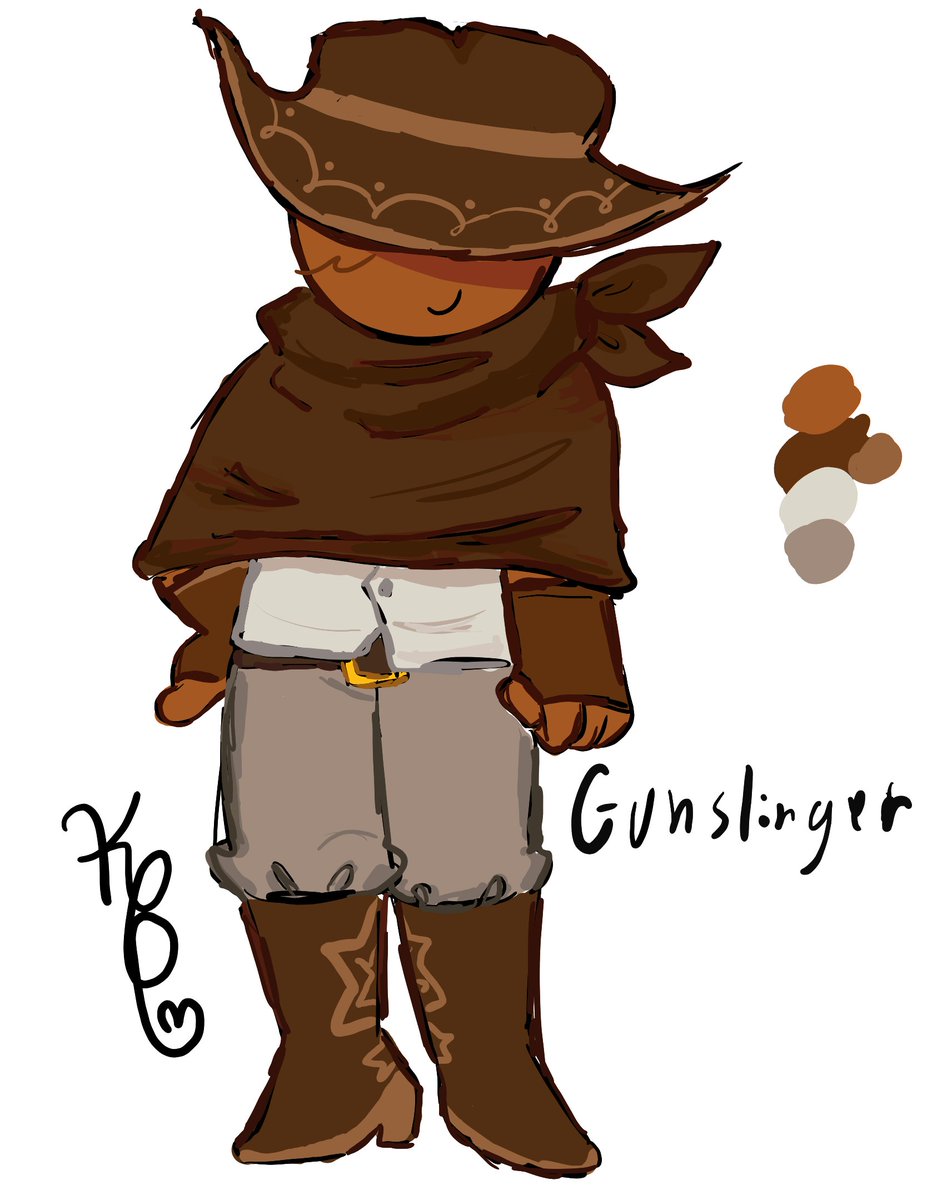 Katti_x7's tweet image. Part 2 of drawing Dod civilians in my style/headcanon : the stunners !1!!!
I forgot Sheriff's star badge D:
#dieofdeath #DieOfDeathroblox #dieofdeathfanart #ROBLOX #art