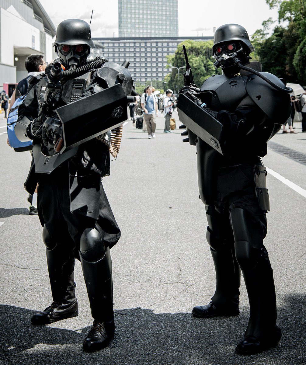 morutaru3's tweet image. 明日ワンフェスだそうで…
私は不参加ですが
参加されるプロテクトギア着装者さんは無理せず水分補給してくださいね🙂
#ワンフェス
#プロテクトギア