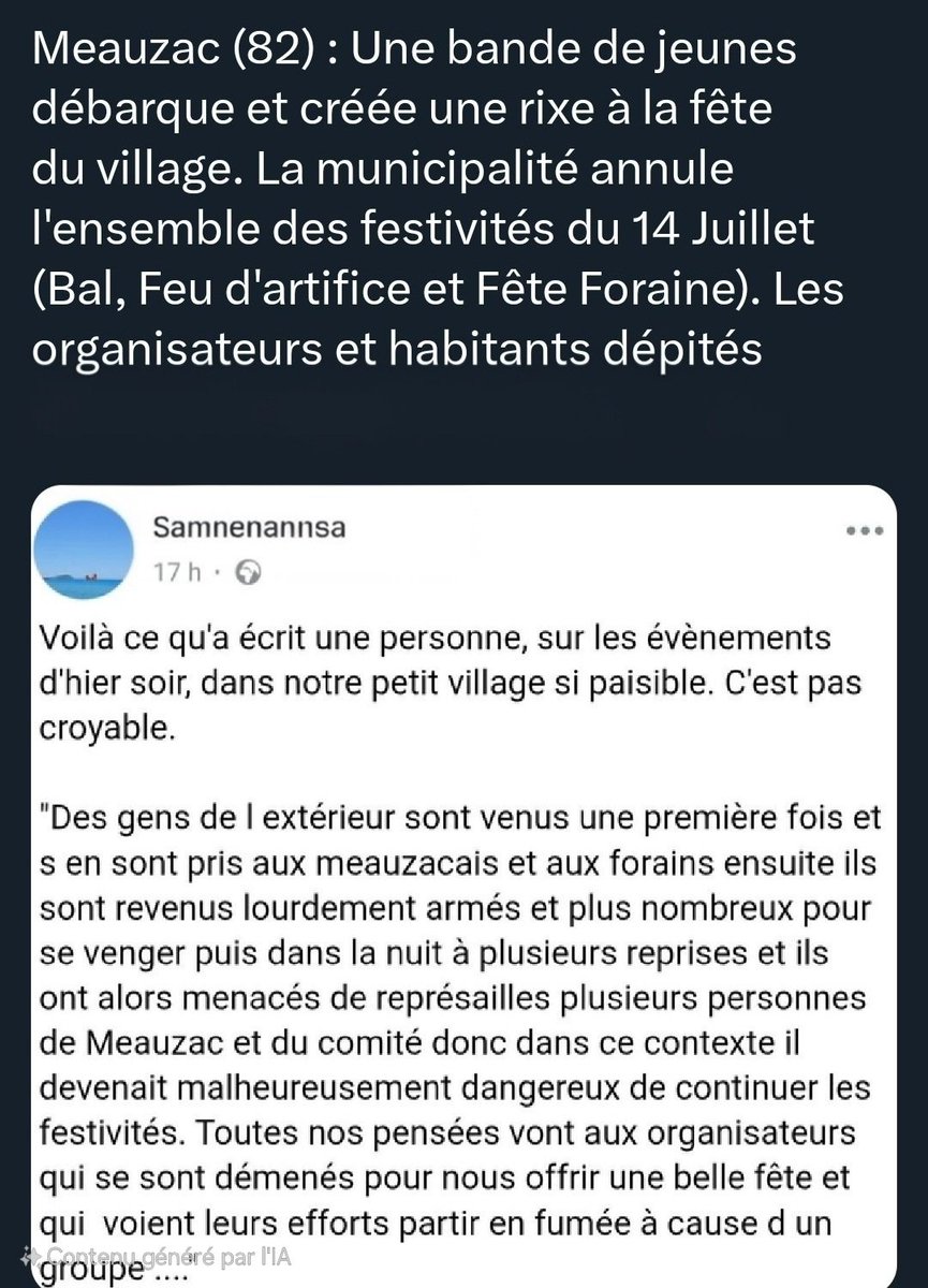 TimVorgens's tweet image. Si "des gens de l'extérieur" venaient en découdre dans votre village, les laisseriez repartir après les avoir rossé ?
Sachant qu'ils vont systématiquement revenir avec leur smala ?
Vos réponses en commentaire
☠️