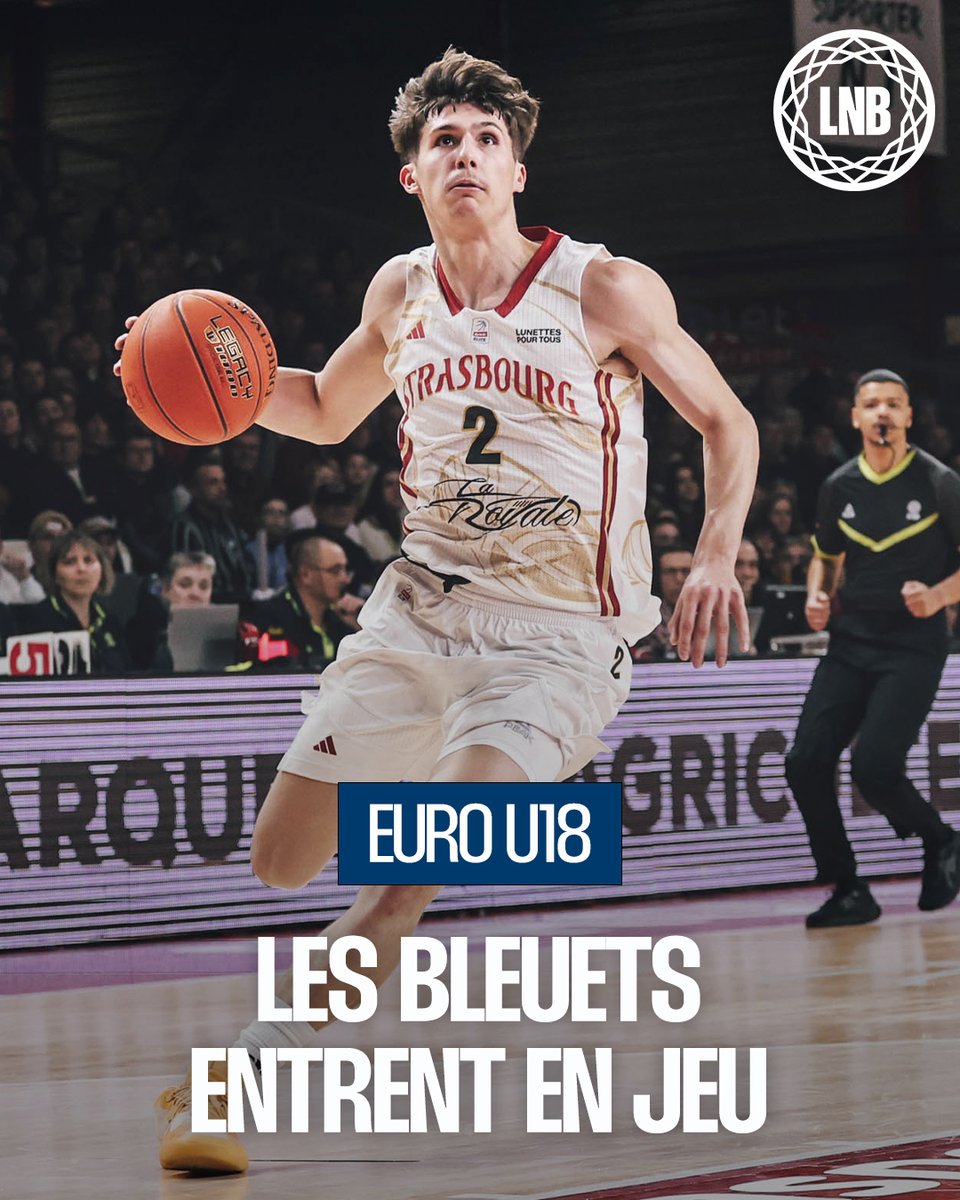 Betclic_ELITE's tweet image. L'#U18EuroBasket débute aujourd'hui en Serbie 🏁
26/07 🆚🇸🇪 | 27/07 🆚🇹🇷 | 28/07 🆚🇦🇹
Bonne chance à la France et ses joueurs de #BetclicELITE sélectionnés 🇫🇷