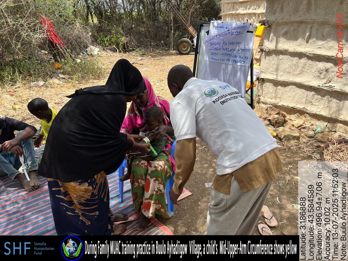 SARD199's tweet image. With support from SHF, SARD continues to empower communities in Baidoa through OTP services, nutrition screening, and mother-father support group sessions. Together, we are building resilience and saving lives. #NutritionMatters
#SARD
#SHF
#CommunityHealth