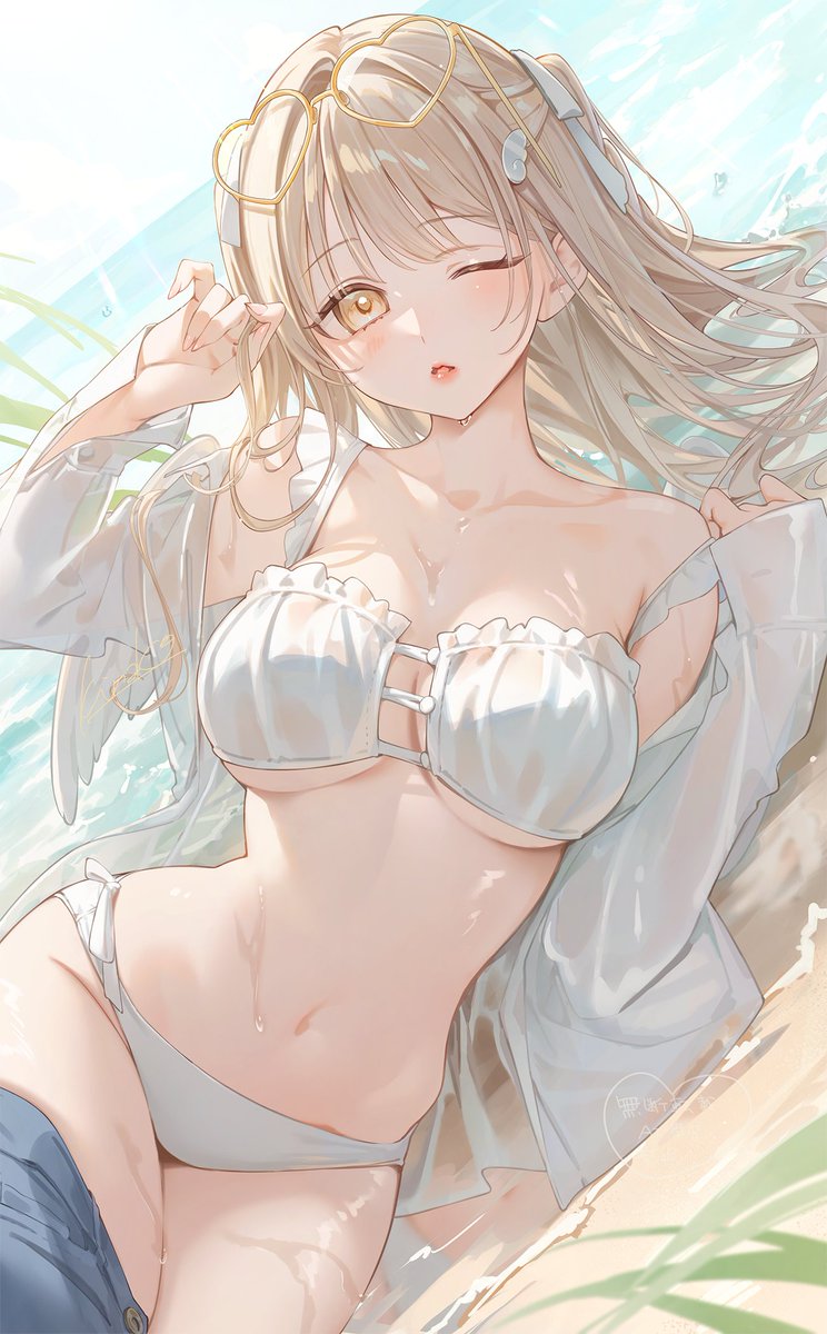 木なこ (@ppp_usagi_) on Twitter photo 水も滴る良い天使🪽 水も滴る良い天使🪽