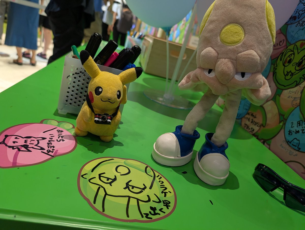 Airman_3D's tweet image. きたぜおしゃれタウンw
おおい!急くな!急くな!
とりあえずカビゴンと記念撮影
記念カードに願いを込めてw
‥ん?なんかいいたそうだな?
下手くそ!?
うっせ!
#ポケモンスリープ
#ポケぬい
#ノノクラゲ #ポケスリ2周年をいっしょに