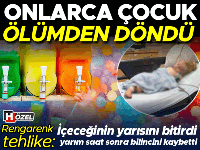 Hurriyet's tweet image. Rengârenk tehlike: 2 yaşındaki çocuk ölümden döndü, onlarca çocuğu hastanelik etti! Çocukların favori yaz içeceğindeki gizli risk!
🖊️@batisedef haberi...
hurriyet.com.tr/aile/rengarenk…