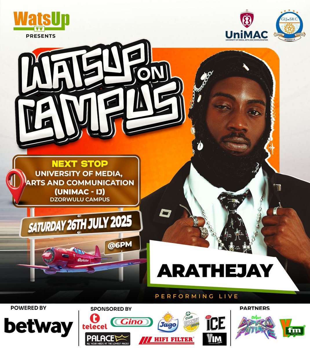 UnimacijSrc's tweet image. The Alhaji Popping hit maker will be in town tomorrow 🔥🔥🔥
He&apos;s bringing the ABCs: Aura, Bangers, and Charisma 🕺🏼🎊💥
The South Legon Campus is the place to be tomorrow!🥳