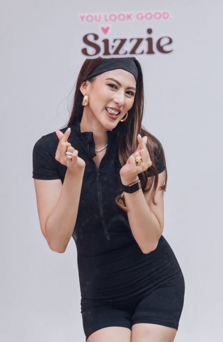 TeamAlexFTW's tweet photo. Everyone can now be my sizzies!!! Check out SIZZIES PH (Tiktok, Shopee &amp; Lazada)! 
Shapewear and basic outfits made for Filipinas! 🫶🏼🇵🇭

#Repost
#AlexGonzaga https://t.co/zPiSlMzKQv