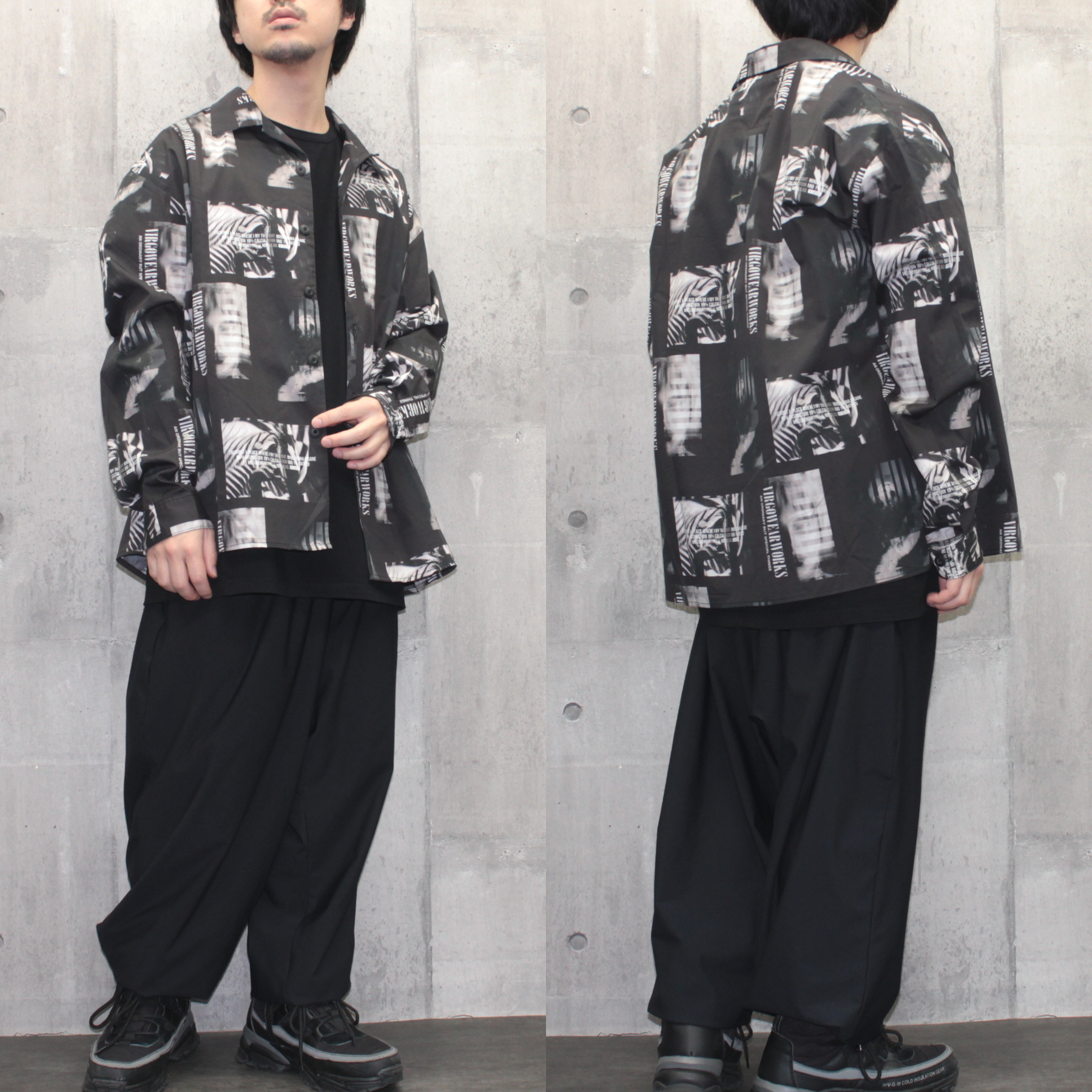 VIRGOwearworks Photogenic shirts シャツ VIRGOwearworks】Photogenic shirts - V-STORE [VIRGO ONLINE STORE]