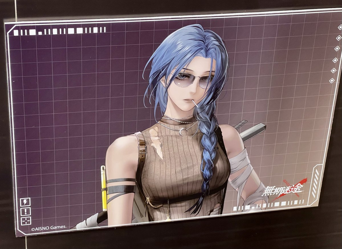 lemocas_'s tweet image. リサロさん拝見してきました………推し単体のパネルありがたい………