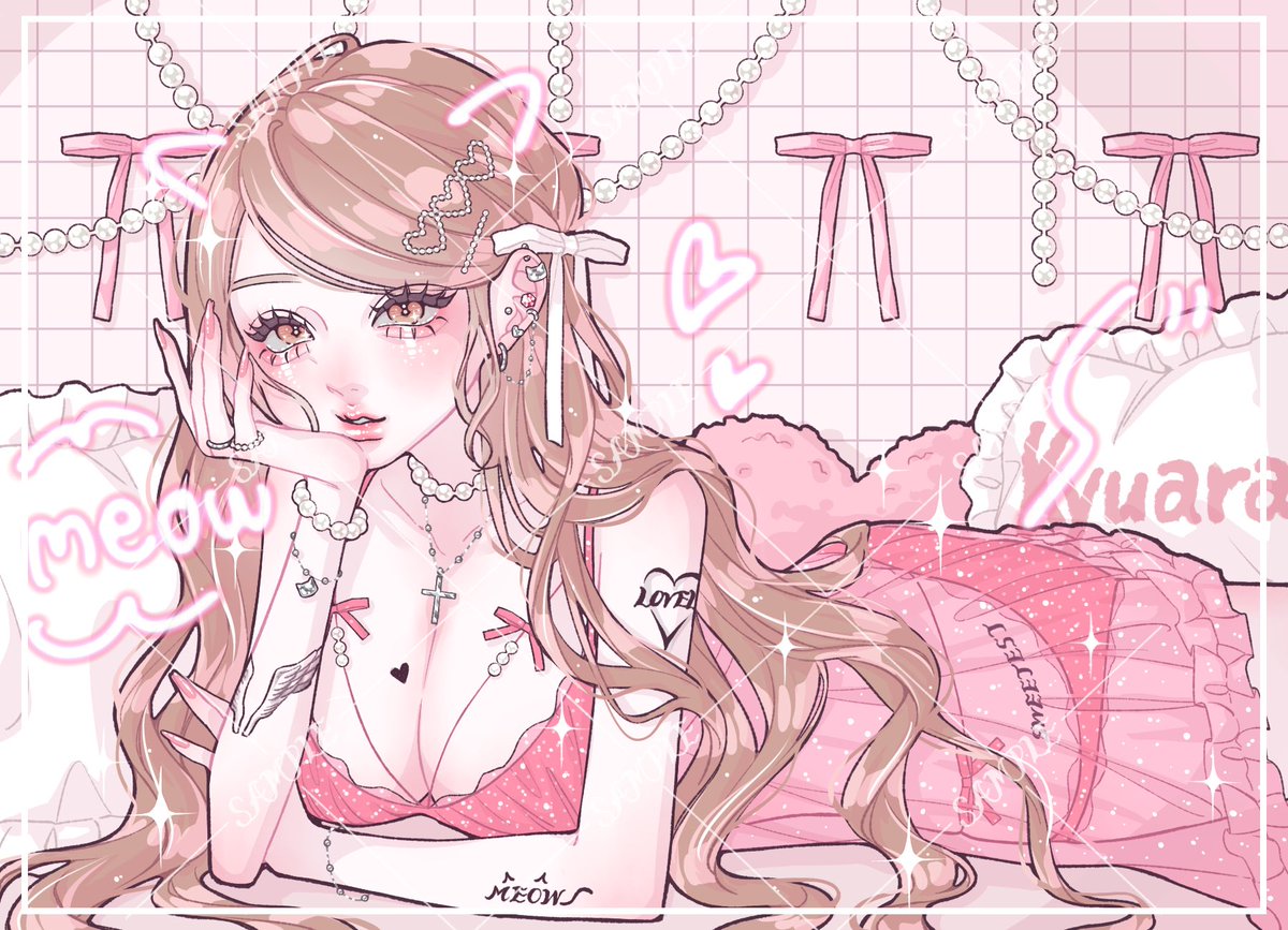 💞🦩🌷✨️🎟️🩰🎀️🫧🍑🍧
#絵柄が好みって人にフォローされたい  #夏の創作クラスタフォロー祭  #illustration