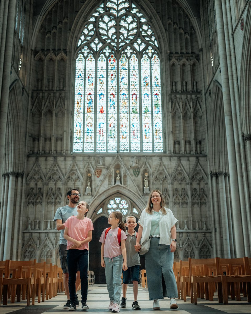 York_Minster's tweet image. We've seen the Romans, we've seen the Vikings. Now, we're ready for you!
Annual family passes start from just £20, don't miss York Minster this summer 👇
yorkminster.org/visit/plan-you…