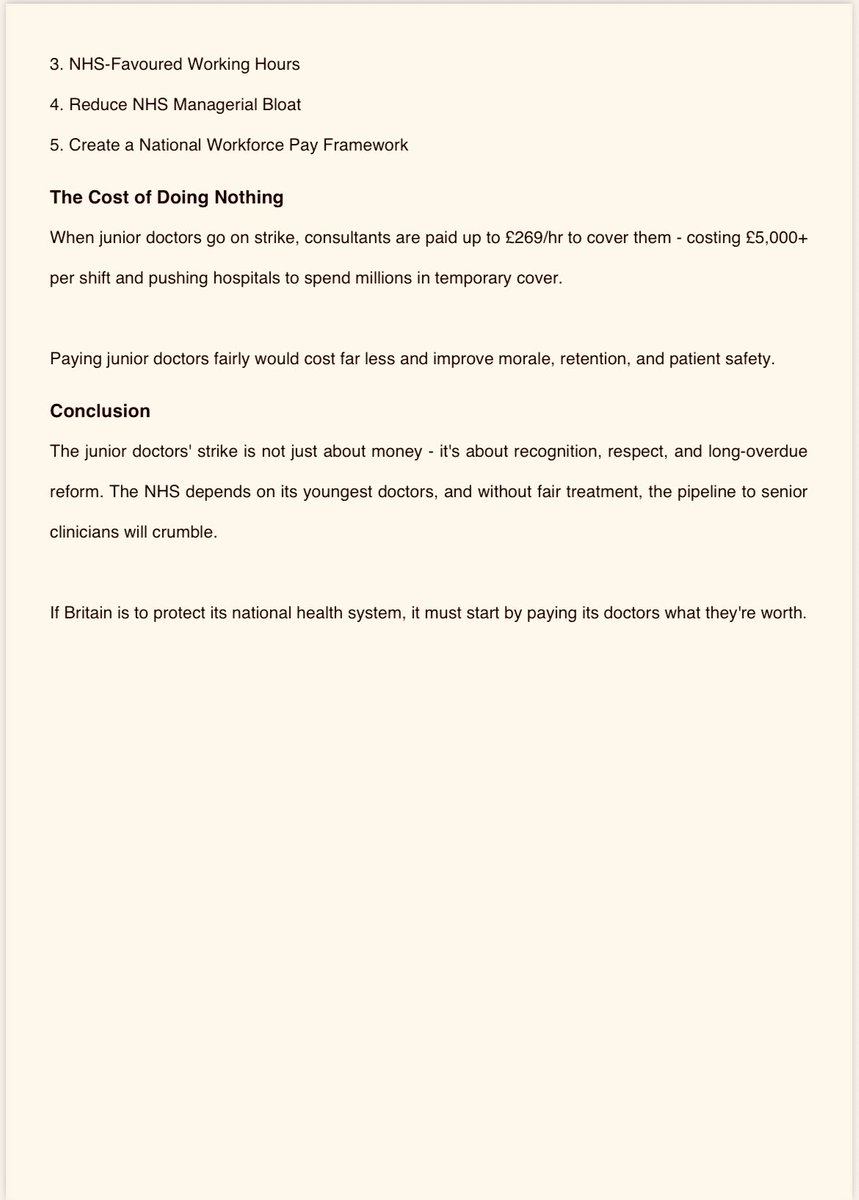 Dr Ashraf Chohan (@drashrafchohan) on Twitter photo The junior doctors’ strike is not just about money — it’s about recognition, respect, and long-overdue reform. The NHS depends on its youngest doctors, and without fair treatment, the pipeline to senior clinicians will crumble.
<a href="/RobertJenrick/">Robert Jenrick</a>
<a href="/kevinhollinrake/">Kevin Hollinrake MP</a> <a href="/HowardDLeigh/">Howard Leigh</a> The junior doctors’ strike is not just about money — it’s about recognition, respect, and long-overdue reform. The NHS depends on its youngest doctors, and without fair treatment, the pipeline to senior clinicians will crumble.
<a href="/RobertJenrick/">Robert Jenrick</a>
<a href="/kevinhollinrake/">Kevin Hollinrake MP</a> <a href="/HowardDLeigh/">Howard Leigh</a>