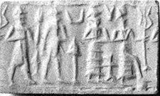 met_ancientart's tweet image. Cylinder seal #artbots #themet