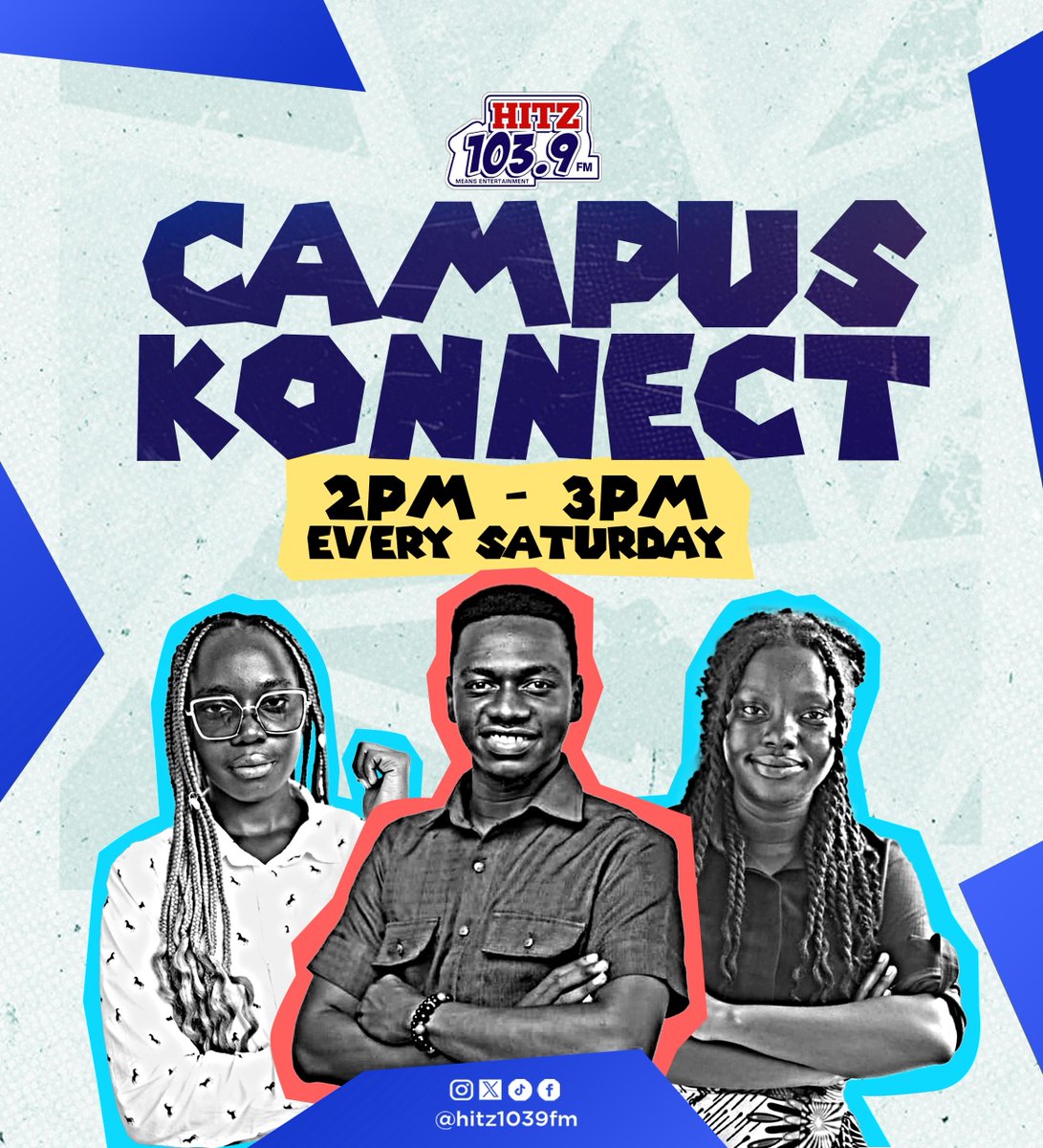 Hitz1039FM's tweet image. Today on Hitz Campus Konnect from 2–3pm on Hitz FM, we’re getting real with a hot topic:
“Is it bestie… or friends with benefits?” 😅💭
Be honest, do you truly believe a guy and a girl can be just best friends with no strings attached?
Have you ever developed feelings for…