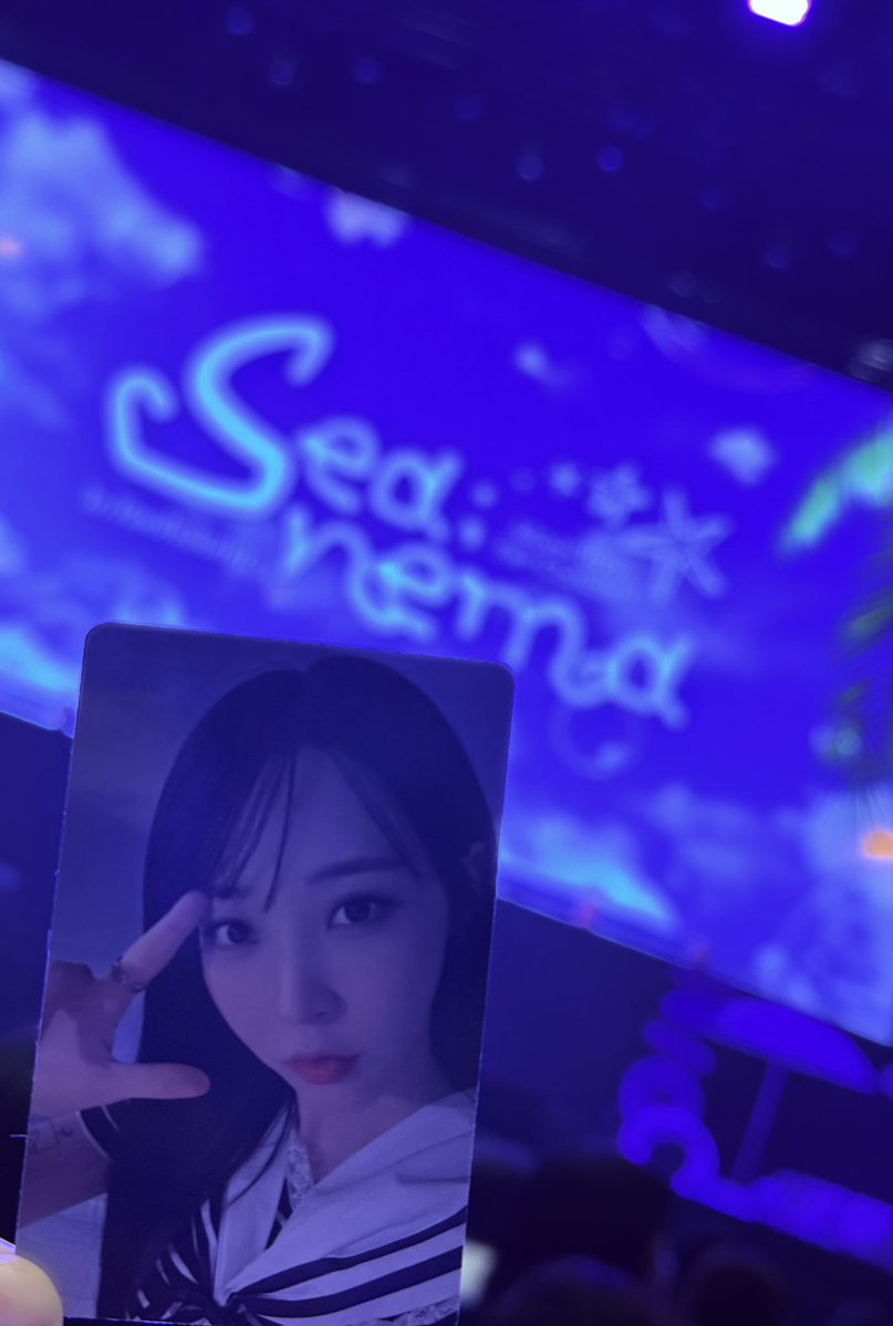 moo_moo_0619_cf's tweet image. 250726⭐️Moon Byul Fan Concert [sea;nema] In KAOHSIUNG 
小卡好可愛😍
寶貝❤️
#MAMAMOO #마마무
#MoonByul #문별
