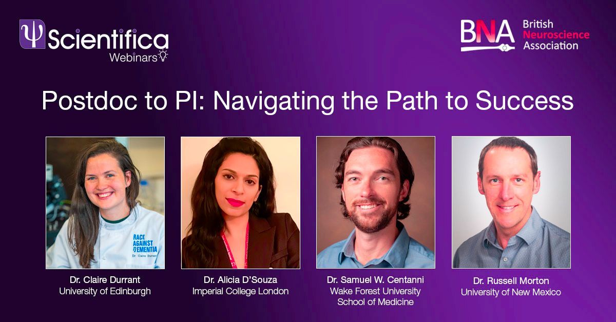 Scientifica_Int's tweet image. Watch our on-demand webinar 'Postdoc to PI: Navigating the Path to Success'.
Packed with practical advice, expert insights, and real-world strategies. Watch it now >> buff.ly/GWDIT1e #PostdocToPI #AcademicCareers