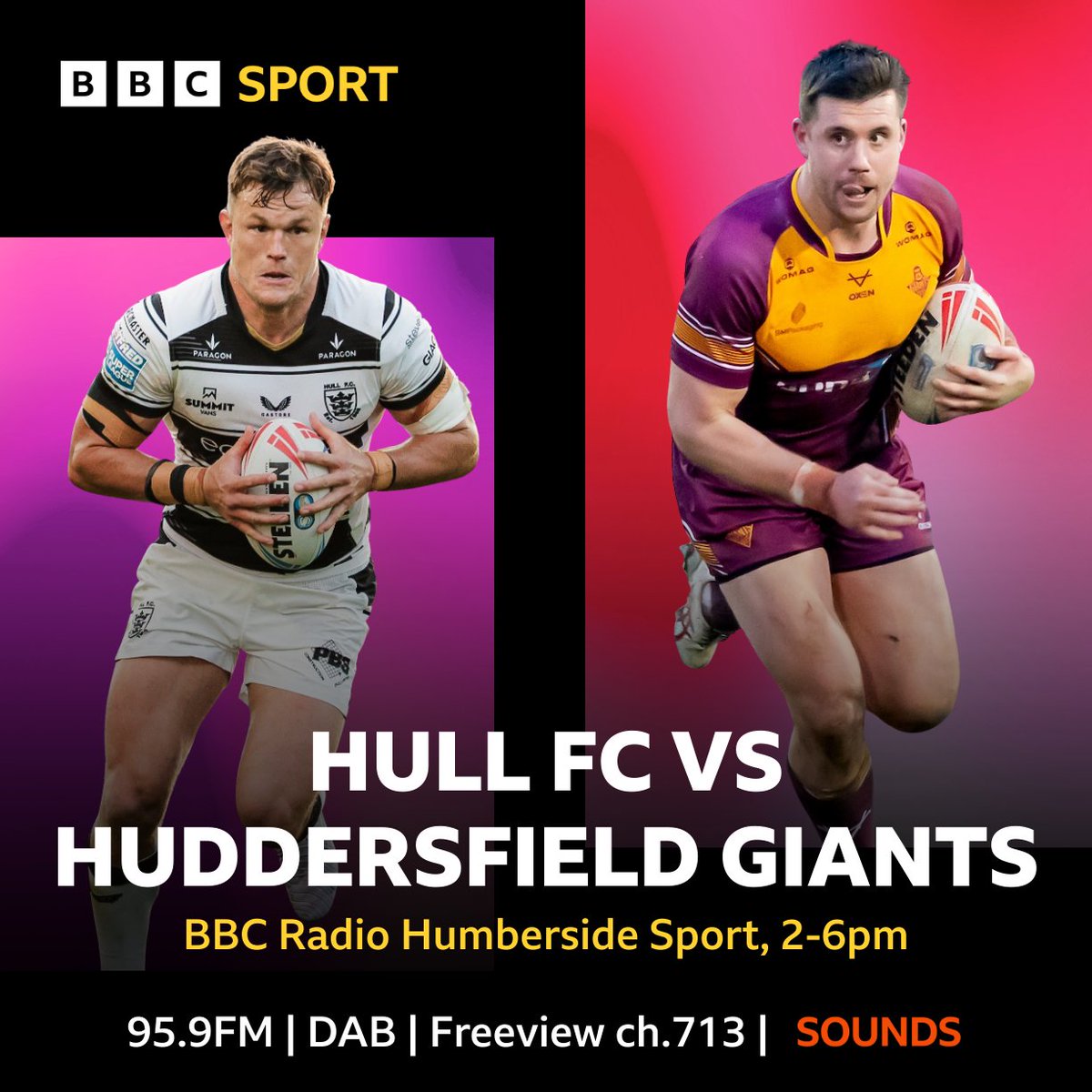 HumbersideSport's tweet image. π ICYMI
π COMMENTARY π
π Full @hullfcofficial coverage 2-6pm on @RadioHumberside
π» 95.9FM | DAB | Freeview ch.713
π§ @BBCSounds
β‘ bbc.in/2ucPris
#COYH | #BBCRL
