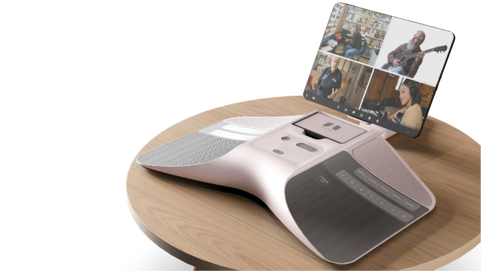 lborouniversity's tweet image. &apos;Sonare&apos; is a digital instrument designed to empower older adults through music 🎵

Loughborough product design and technology graduate, Alex Gunning, created the instrument for his final year project.

Read more ➡️ lboro.uk/4kQlWdm