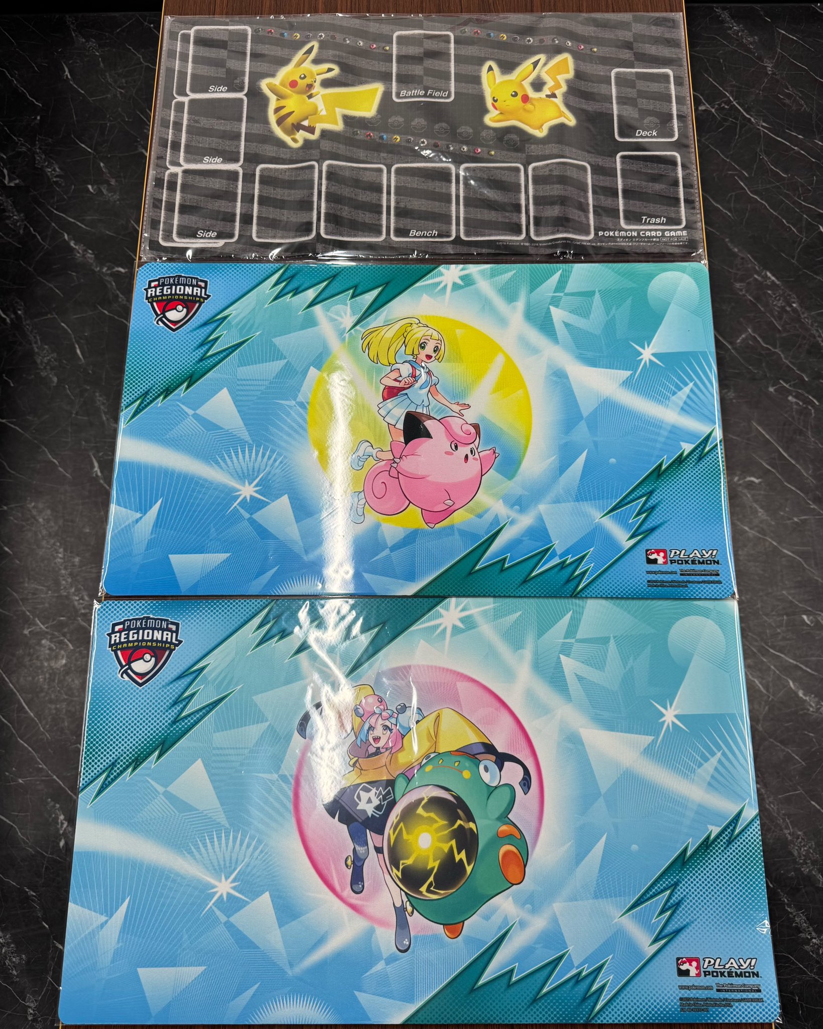 海外Regional 限定 プレイマット リーリエ ピッピ 超希少 海外限定 リーリエ ピッピ プレイマット ポケモンカード