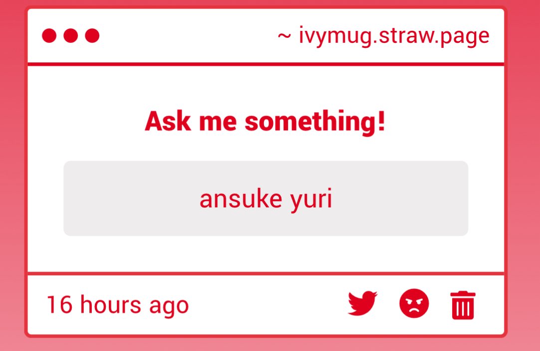 ivymug_'s tweet image. ANSUKE YURI 🗣️🗣️🗣️