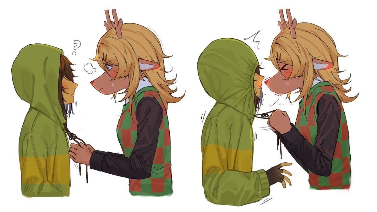 ssyyk1sk's tweet image. #kriselle
hoodie strings (1/2)