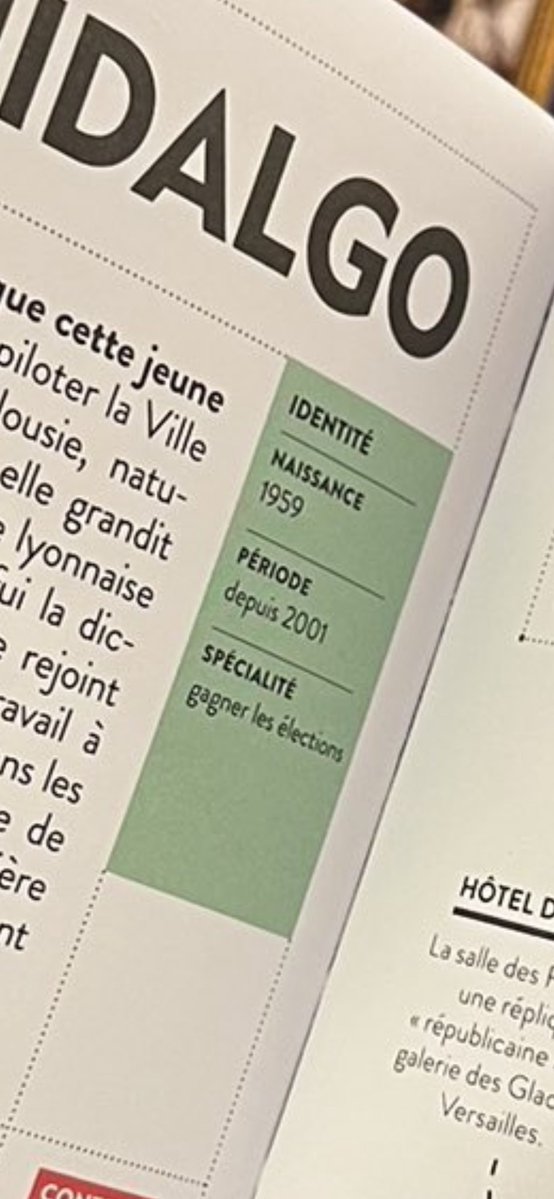 Je crois que le plus hilarant c’est sa « spécialité : gagner les élections » 😂