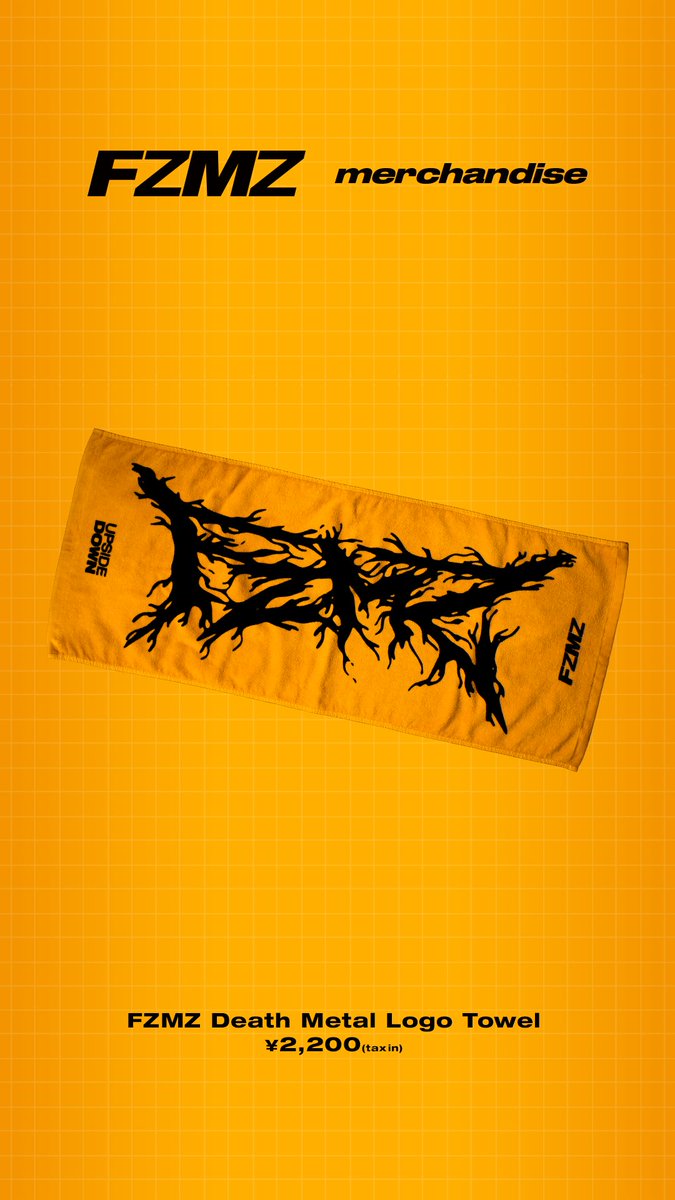 【即完売、限定品】JS × LUZ LOGO HEAVY TEE 20周年記念 FZMZ 2025 Summer 新商品も公開！ Round Tee 👕 Death Metal Logo