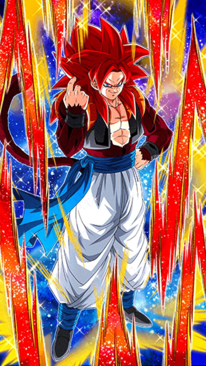 ドラゴンボールZ　ドッカンバトル　ゴジータ ゴジータ4カッコよすぎ ＃ドッカンバトル ＃ゴジータ4