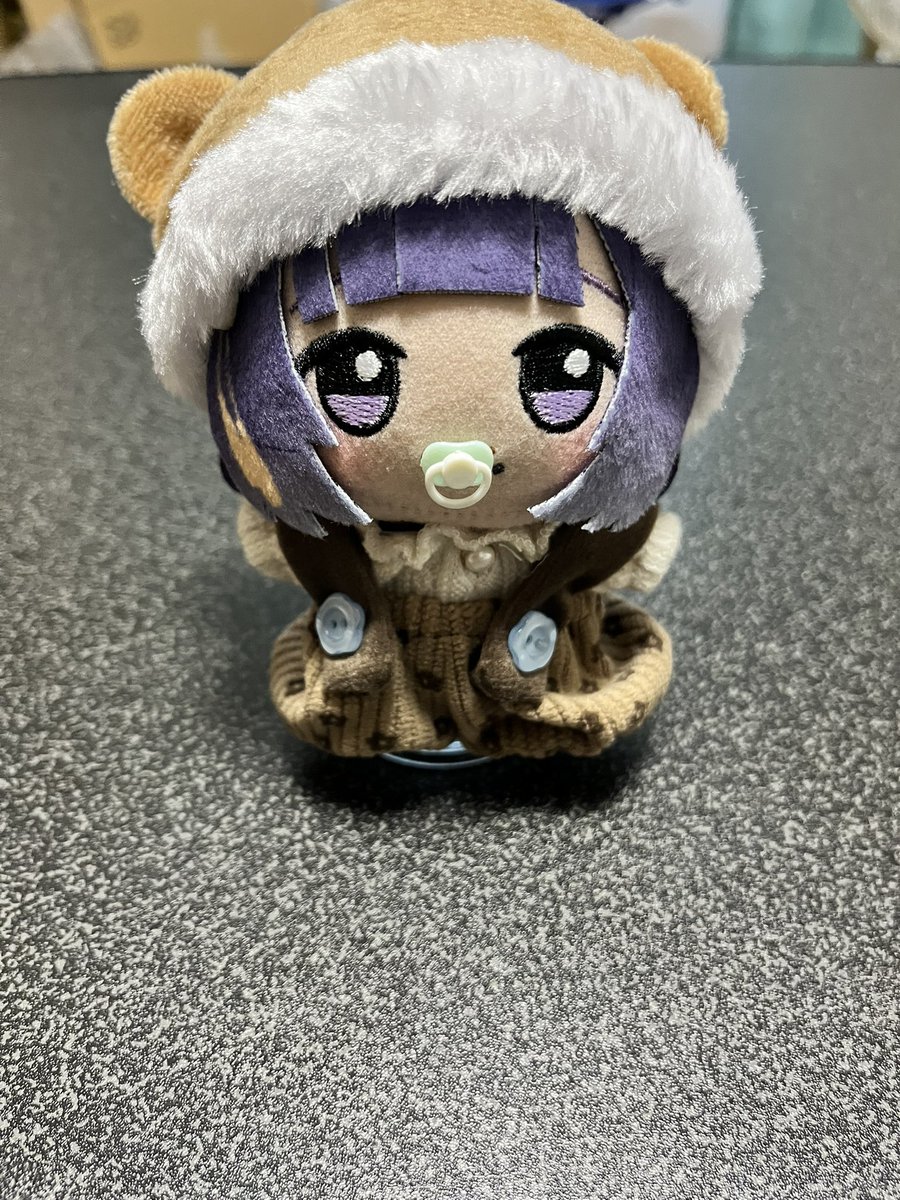 Zuaq8U's tweet image. 美鈴におしゃぶり付けたらめちゃくちゃかわいい😍(親バカ)
#初星学園ぬいぬい部