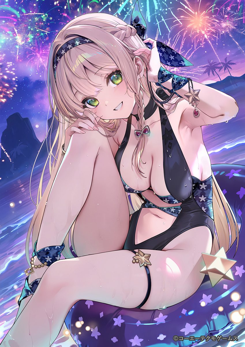 クラウディア・バレンツ 水着💕 

#レスレリアーナのアトリエ 
#レスレリ #アトリエサマー2025