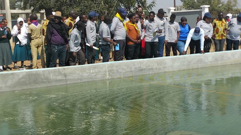 GiftKimaro7's tweet image. Halmashauri ya Wilaya ya Itigi, mkoani Singida, imeanzisha mradi wa bwawa la ufugaji wa samaki katika eneo la Itigi Majengo, ambalo litatumika kama shamba darasa kwa ajili ya kutoa mafunzo ya ufugaji bora wa samaki kwa wananchi wa halmashauri hiyo.
#OktobaTunatikiSamia