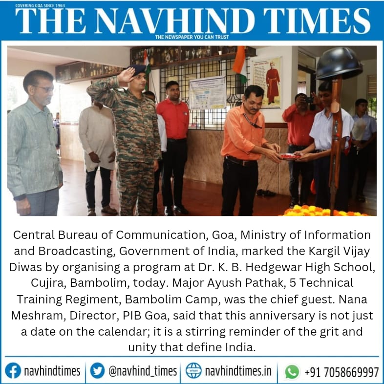 #GoaNews #NavhindTimes