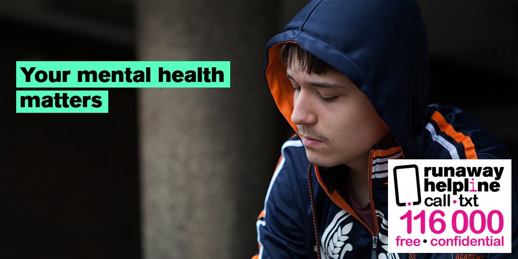 We know that being a young carer for someone else can be tough or pressured at times. If you're away from home or thinking of running away, we are here to support you - we can just chat, or help connect you to a social worker or other service. Call or text us free on 116 000