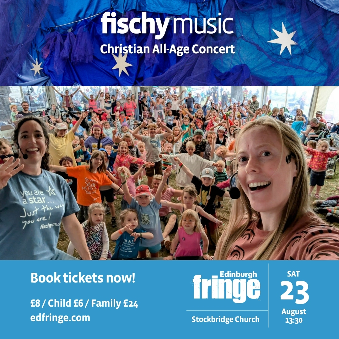 4 weeks today!! 🤩🎶🎤🎸🎉

Come and 𝗯𝗲 𝗽𝗮𝗿𝘁 𝗼𝗳 𝘁𝗵𝗲 𝗰𝗿𝗼𝘄𝗱 at our Christian All-Age Concert:
edfringe.com/tickets/whats-…

We can't wait to sing with you all, and launch a 𝗯𝗿𝗮𝗻𝗱 𝗻𝗲𝘄 𝘀𝗼𝗻𝗴!

#edfringe