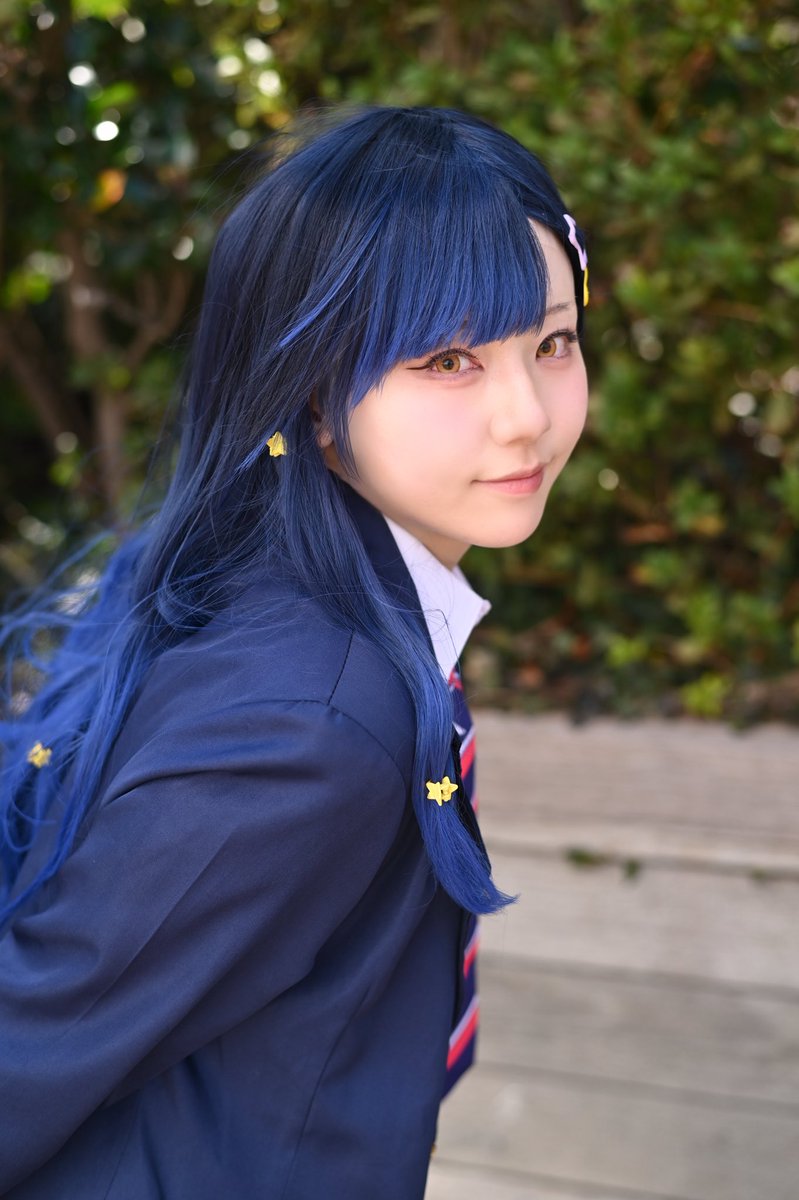 l0V3_an's tweet image. ⚠︎ 【Cosplay/🎧】

                この街と共に生きてる

  #prsk_cos   # 白石杏誕生祭2025