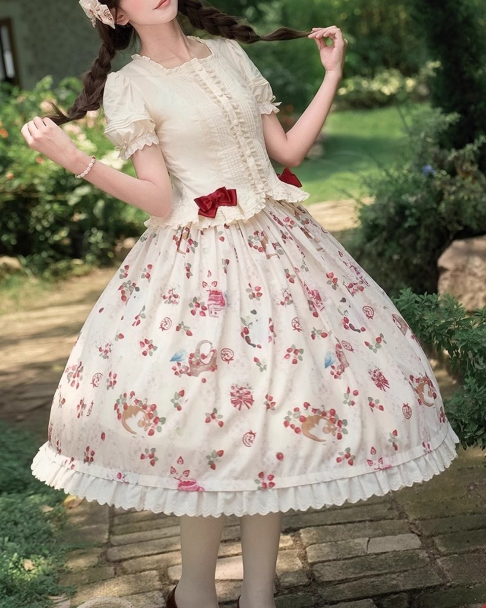 epetice's tweet image. ✨予約開始✨
Strawberry Whisper ワンピース・ジャンパースカート・ブラウス・スカート【LizBird】
🍓きなりといちごのお嬢様ドレス🍓
ワンピース・ジャンパースカート・セットアップからお好みのタイプをお選びください!
ご予約は8/15 AM8:59まで✔️
epetice.com/collections/al…