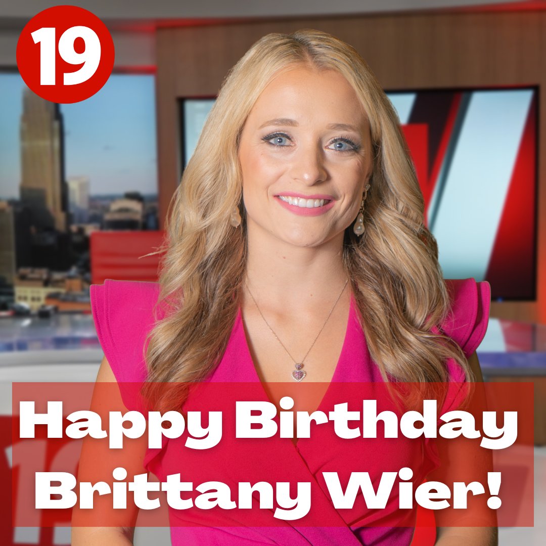 It's our very own Brittany Wier's birthday!! Happy Birthday, Brittany! 🎈🎂🥳