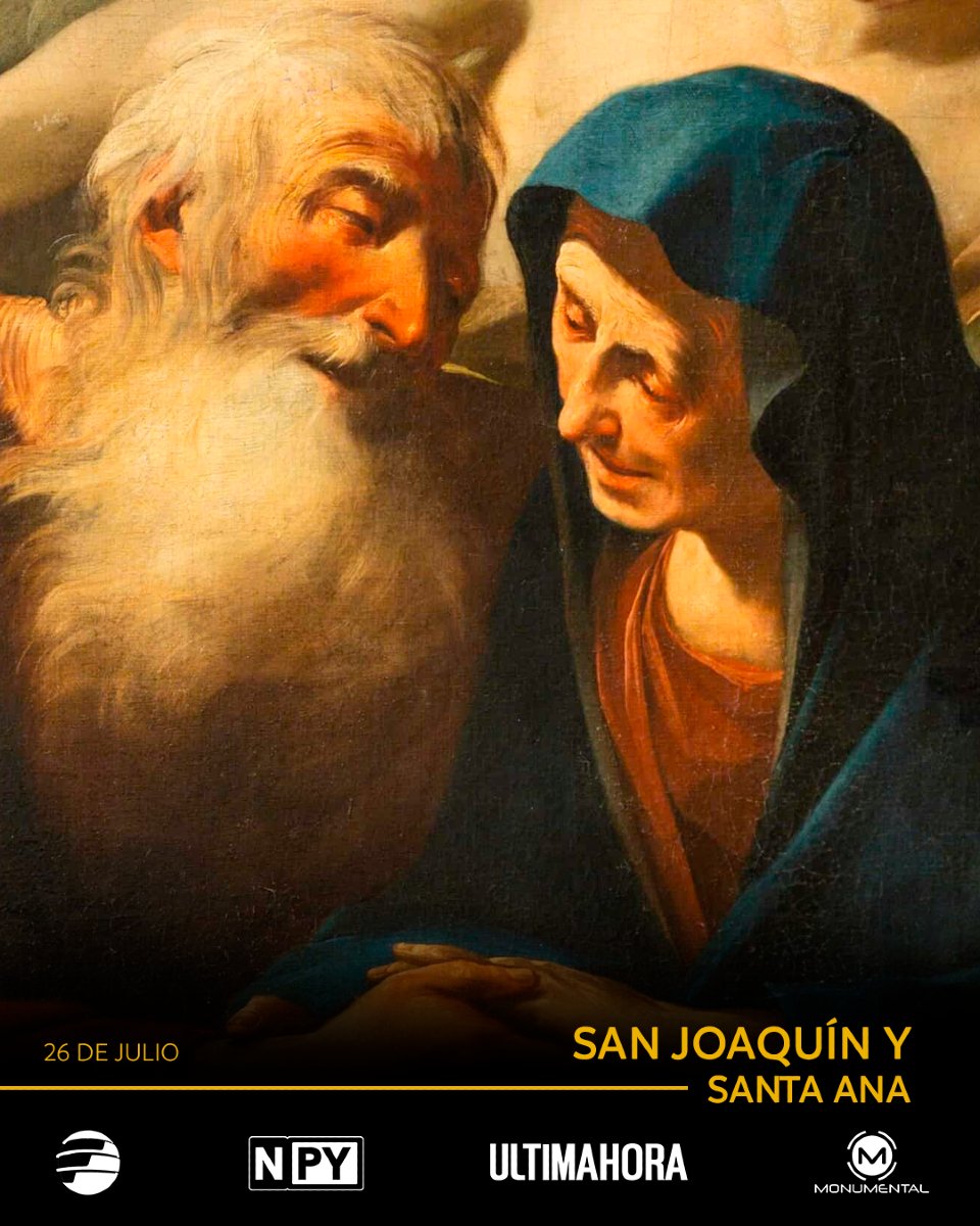 🙏 Cada 26 de julio la Iglesia Católica celebra a San Joaquín y Santa Ana, padres de la Santísima Virgen María y abuelos del Señor Jesús.

A través de ellos, la tradición nos ayuda a ser más conscientes de cuán valioso es estar en contacto con la ‘familia grande’ (abuelos, tíos,