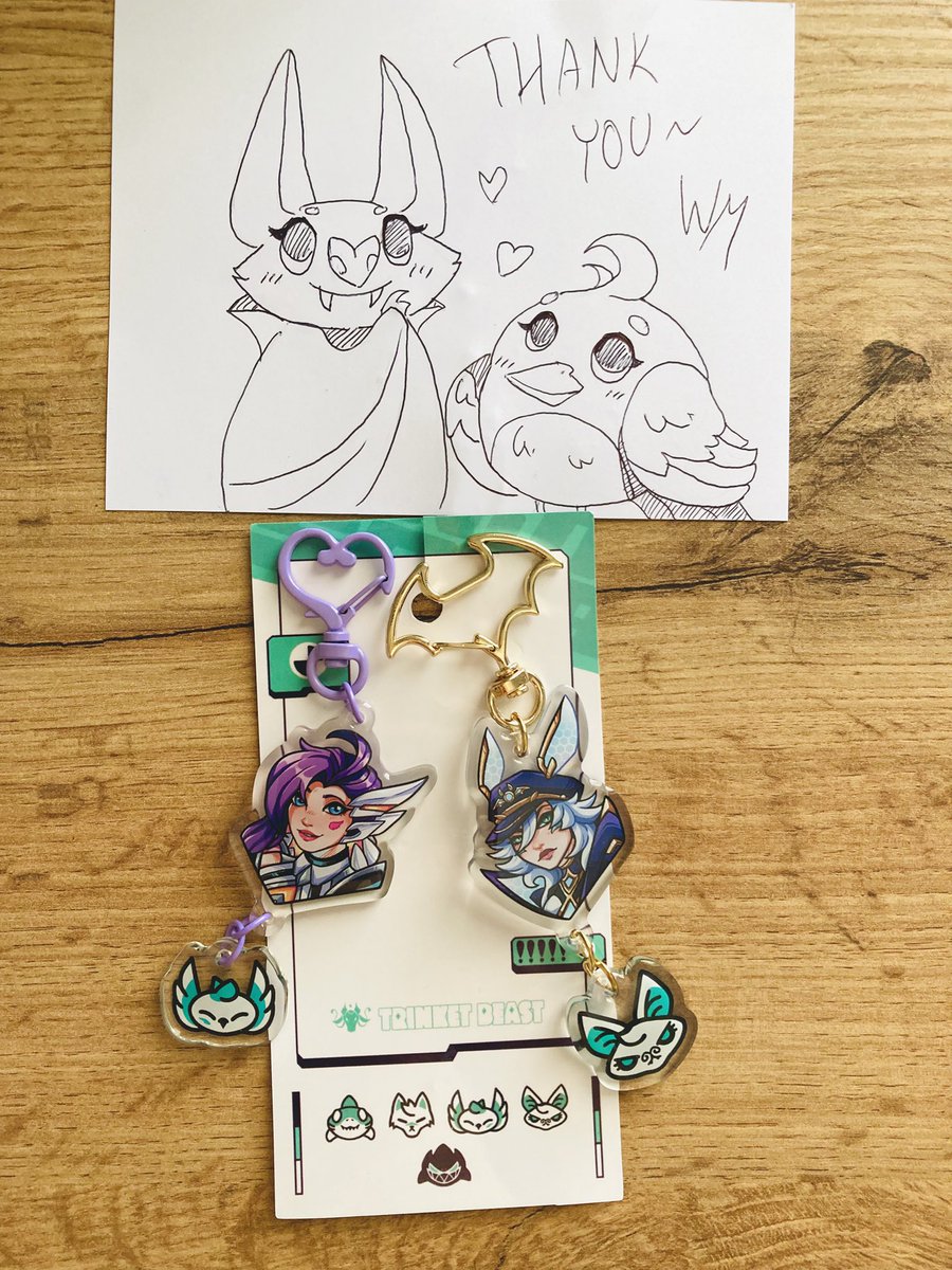 greeniris_'s tweet image. GOTTEM 🦇🕊️ 
this is so cute… Thank you so much @Whitemar3 🫶🏻