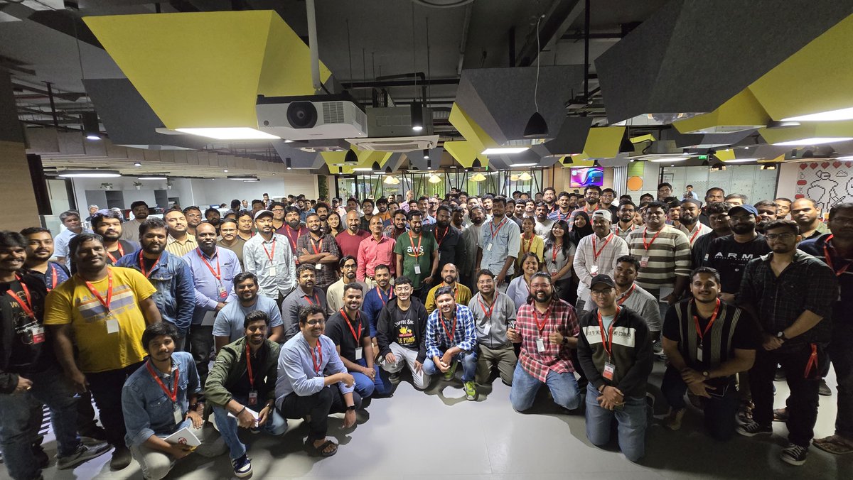 And That's a wrap... AI, Talks, Network and More. Thank you everyone for attending, see you in the next one.

<a href="/CloudNativeFdn/">CNCF</a> 
#CNCFHyderabad #CloudNative #Meetup #Hyderabad #Kubernetes #AI