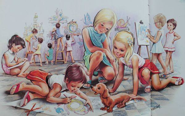 Generations7080's tweet image. Qui se souvient des superbes dessins des livres de Martine ? Est-ce que vous les lisiez étant enfants ? 🥰