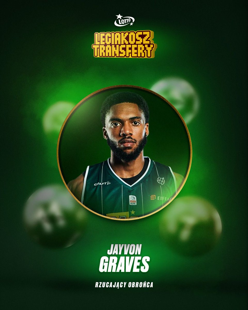 LegiaKosz's tweet image. ๐ฃJayvon Graves nowym zawodnikiem Legii Warszawa!๐ฅ
26-letni amerykaลski rzucajฤ
cy obroลca zasila nasz zespรณล!๐ช
๐บ๐ธ Poprzedni sezon spฤdziล na Litwie, reprezentujฤ
c barwy Rytasu Wilno, z ktรณrym rywalizowaล m.in. w europejskich pucharach!๐
Jayvon, witamy wโฆ