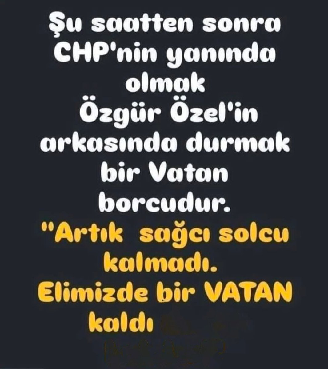filiz_uyaniker's tweet image. Kurtuluş Yok Tek Başına Ya Hep Beraber Ya Hiçbirimiz 🫶🫶🫶
@herkesicinCHP
@CBAdayOfisi
#imamoğluheryerde
#Vazgeçmeyeceğiz
#BoyunEğmeyeceğiz
#EgemenlikMilletindir
