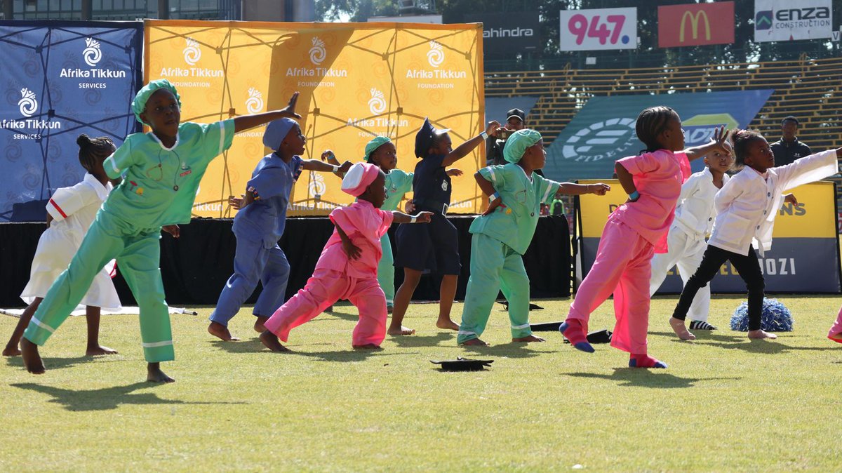 From dance offs to sprints the stage is on fire. 
Our young people are bringing everything they have got.
This is more than a show — it’s a movement.
#TalentDay2025
#TheFutureIsUs #AfrikaTikkunYouth