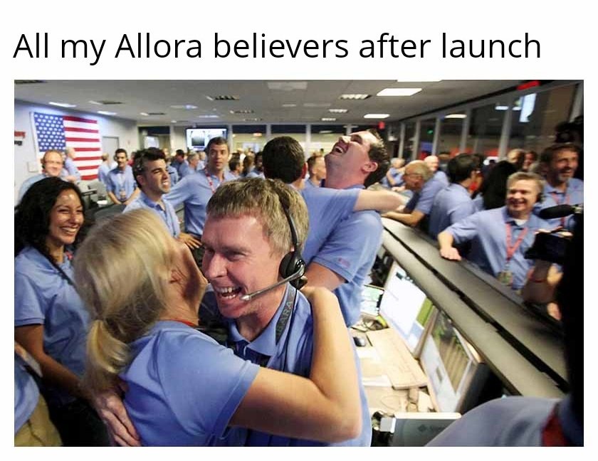 THATWEB3_Hi's tweet image. The weekend is for touching grass but mine is for yapping Allora.
Day 12 of yapping about Allora till they launch.
My weekend will be about Allora all through because exams start soon and I won't be chanced.
If you're thinking you are too late for Allora, you have been…